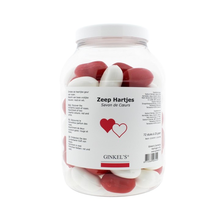Zeep Hartjes – Rozen – 72 stuks