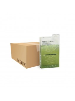 VOESH Pedi in a Box 4 Step GreenTea omdoos 50 st