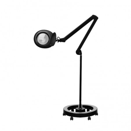 Loeplamp elegant 6025 60 led smd 5d zwart met statief