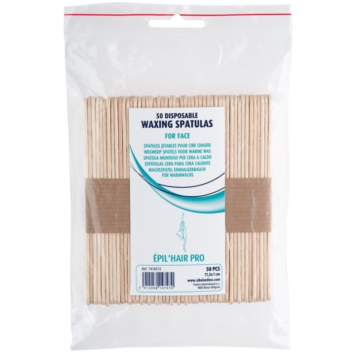 Houten mini harsspatels 50 stuks | Beautywaves