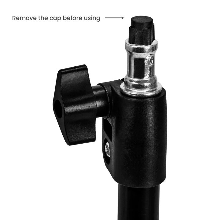 GLOW RGB Ringlamp 18" bsc met Statief 45W