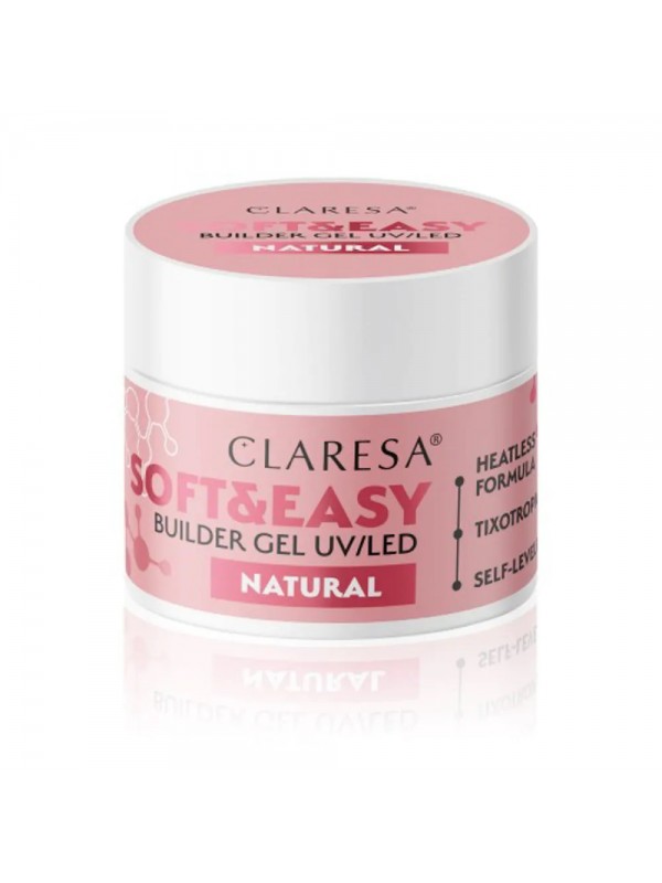 Claresa Soft and Easy Buildergel Natural 12 g