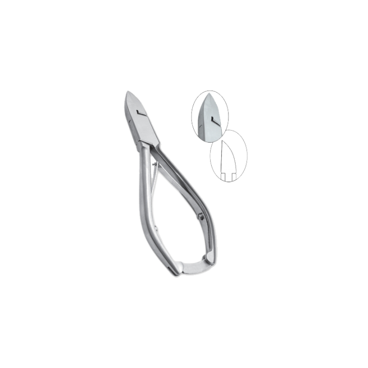 Nageltang rechte bek 14 cm 5"5