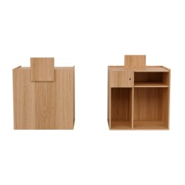 Ontvangstbalie Willk Oak deco in Oak