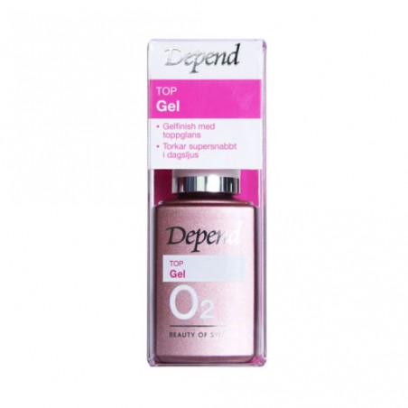 Depend O2 Topgel Ultraglossy Topcoat 11 ML