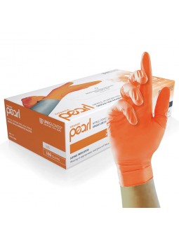 Unigloves Nitril Handschoenen Orange Pearl 100 st