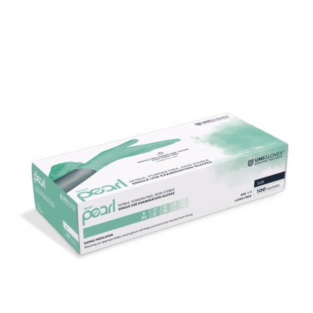 Unigloves Nitril Handschoenen Mint Pearl 100 st