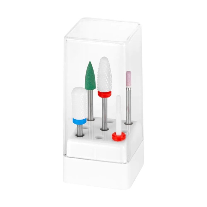 Nagelfrees OCHO TECHNIC 65W zwart + frezenset