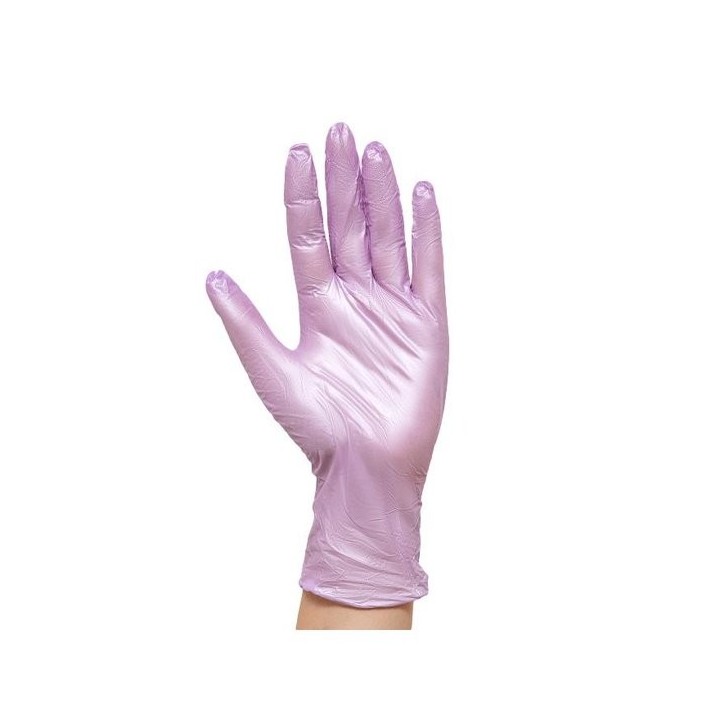 Comforties Soft Nitril Glamour Handschoenen Lila 100 st