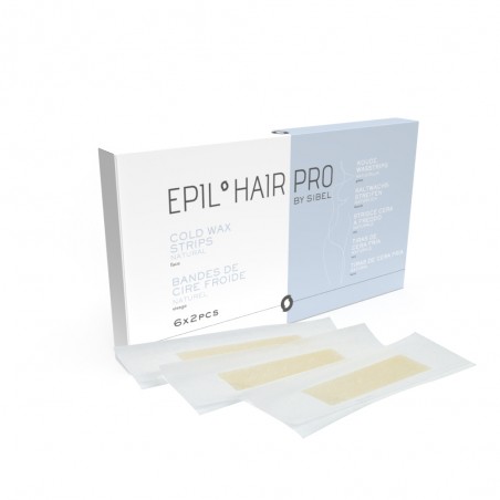 Koude Epilatiewax voor het Gelaat 6x2 strips