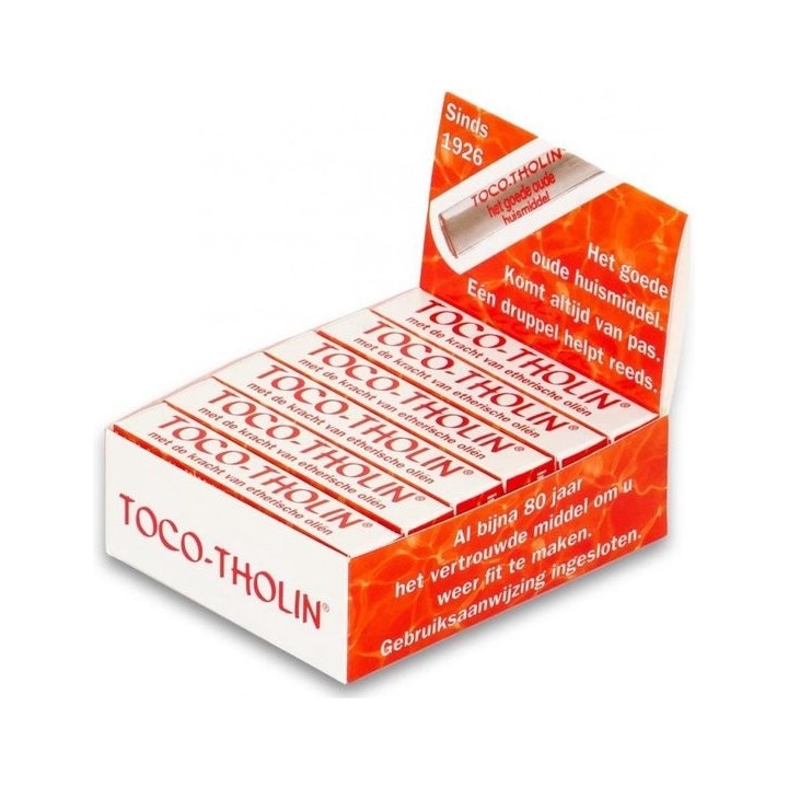 Toco Tholin druppels in omdoos 12 x 6 ml