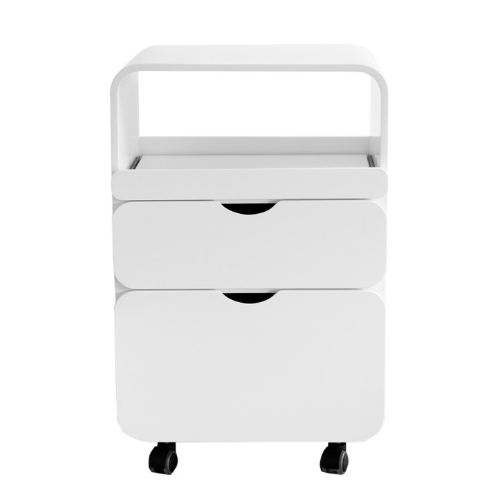 Beauty Trolley Tidy White