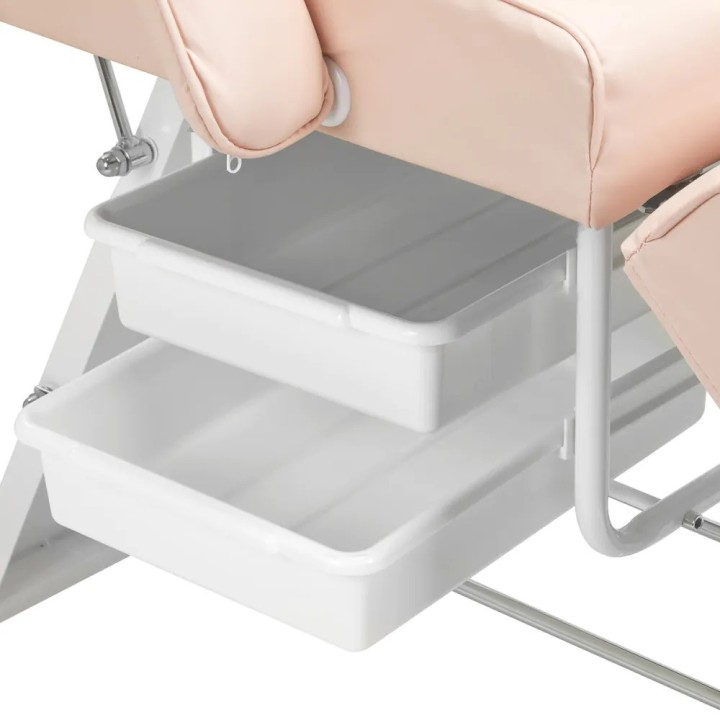 Behandelstoel Basic 202 roze met laden