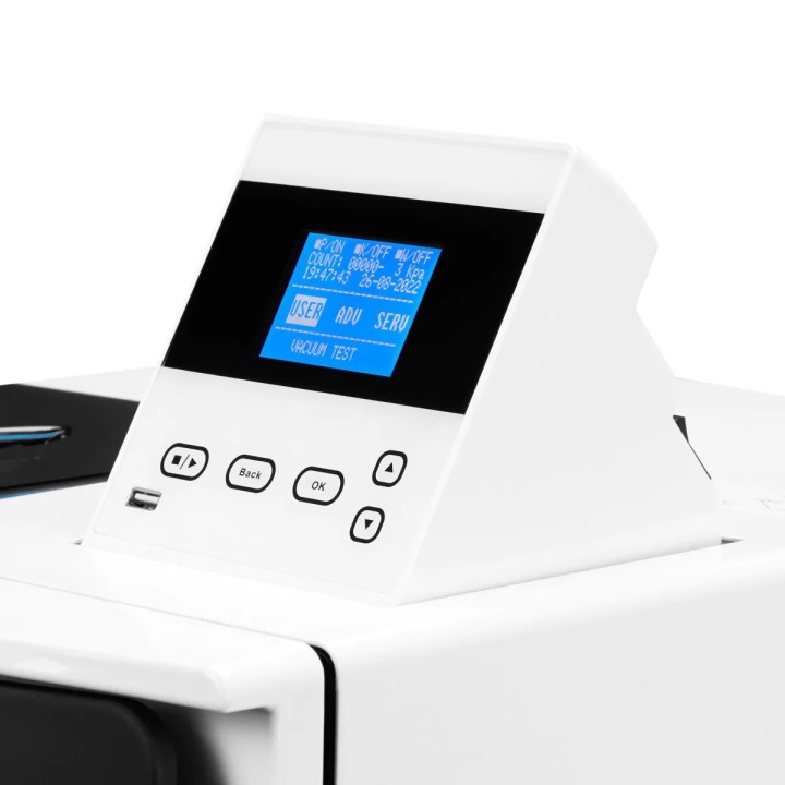 Lafomed autoclaaf premium lfss08aa lcd met 8l klasse b medische printer