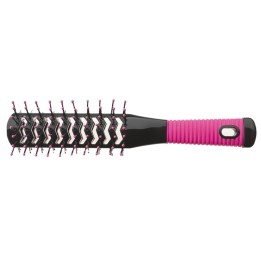 Föhnborstel Dubbele Tunnel Vent 400 Roze/Zwart