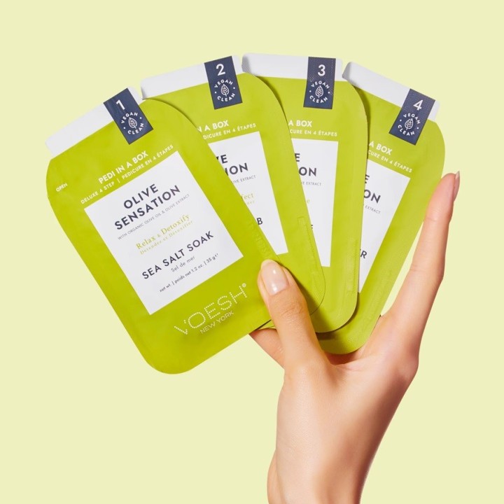 Pedi in a Box 4 Step Olive Sensation | Beautywaves