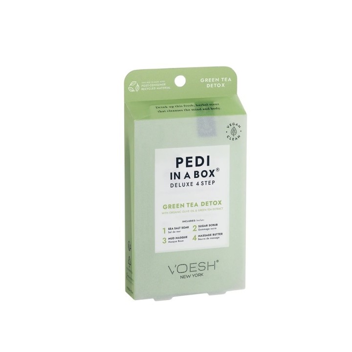 VOESH Pedi in a Box 4 Step - Green Tea Detox