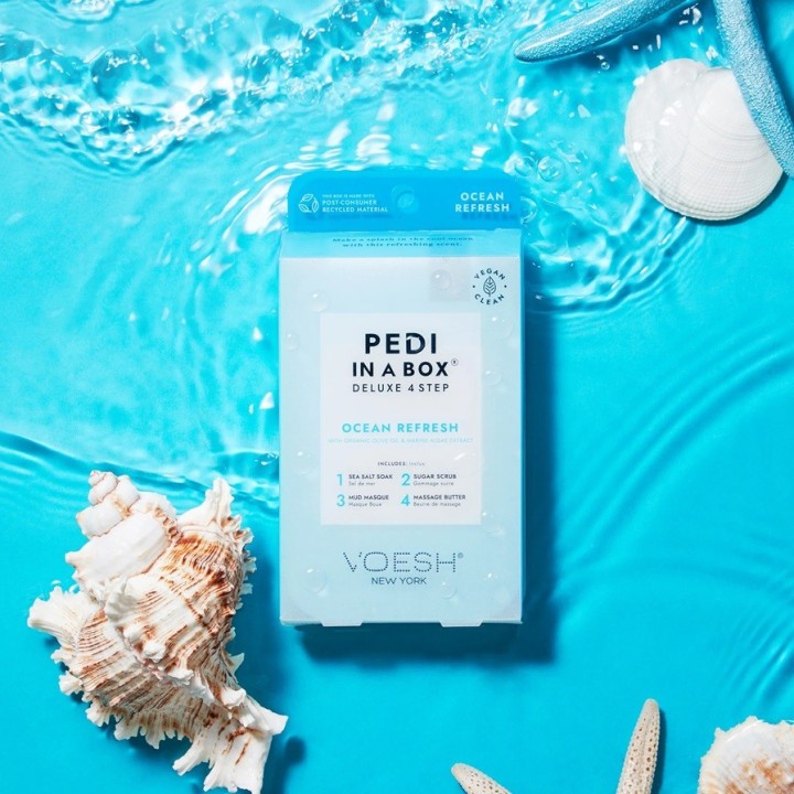 Pedi in a Box 4 Step Ocean Fresh | Beautywaves