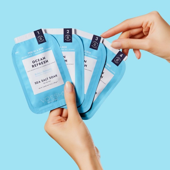 Pedi in a Box 4 Step Ocean Fresh | Beautywaves