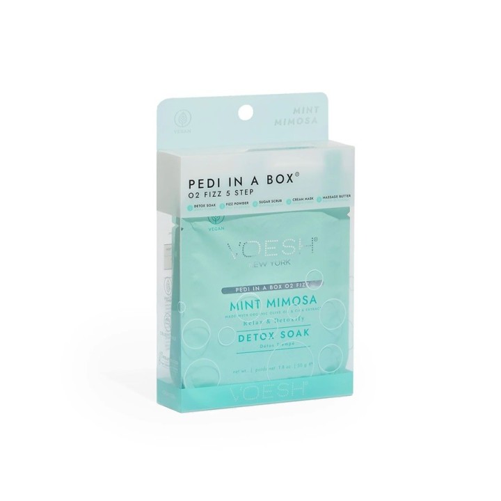 VOESH Pedi in a Box 4 Step - O2 Spa Mint Mimosa