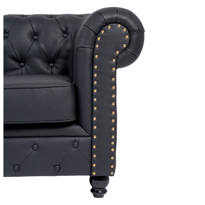 Kapsalon wachtkamerbank Repose Black