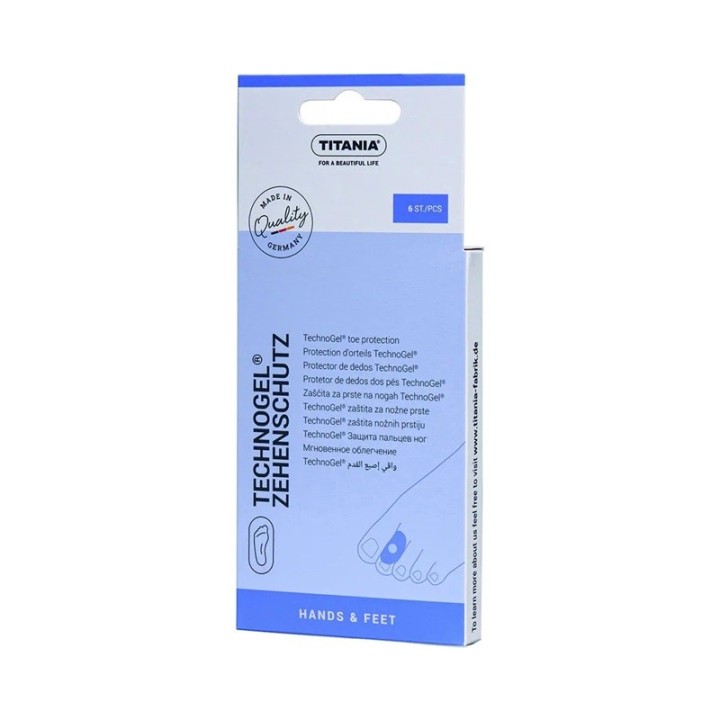 Blauwe geldots - siliconen likdoorn ringen | Beautywaves