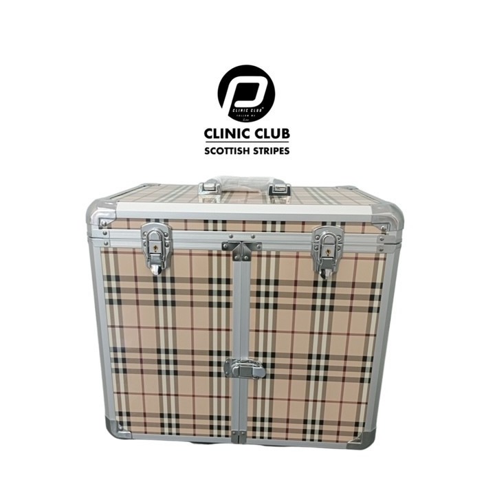 Clinic Club Scottish Stripes Pedicurekoffer