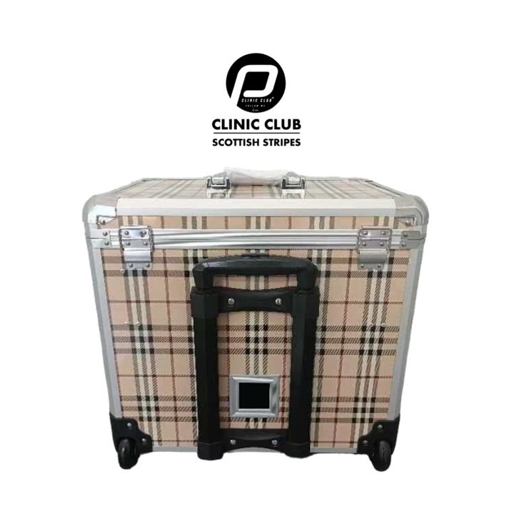 Clinic Club Scottish Stripes Pedicurekoffer