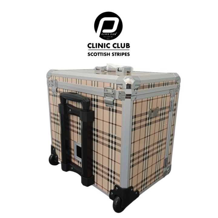 Clinic Club Scottish Stripes Pedicurekoffer