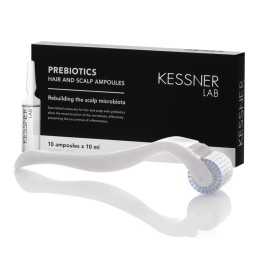 Mesotherapie Derma Roller Kit 0,75 mm 192 titanium naalden & Prebiotische Ampullen