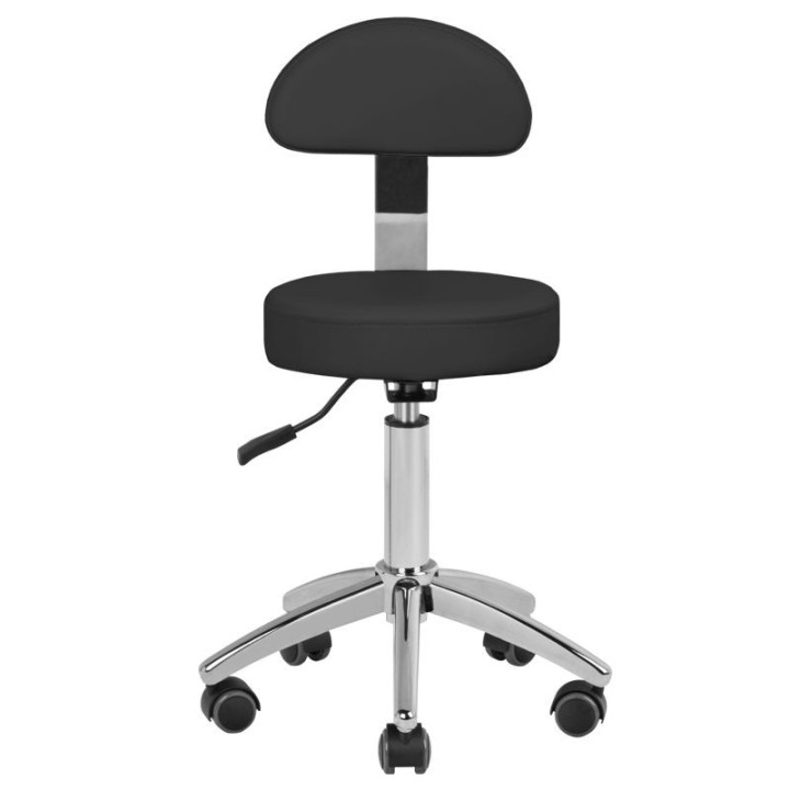 Tabouret met ronde platte zitting | Beautywaves