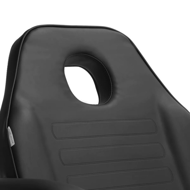 Behandelstoel 557G met laden goud - zwart