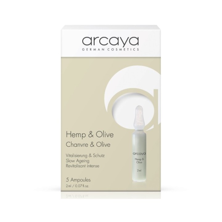 Arcaya Ampullen Hemp & Olive 5 st