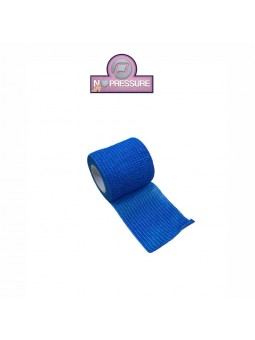 PClinic No Pressure Cohesive Verband Rol 5cm x 450 cm Zelfklevend blauw