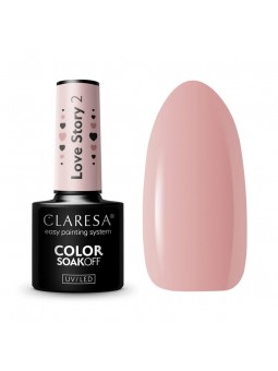 Claresa UV/LED Gellak LOVE STORY 2 - 5ml