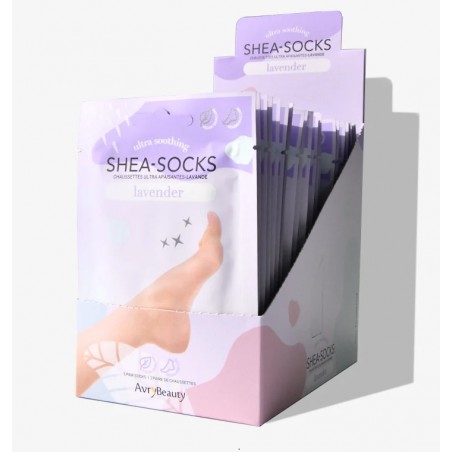 Ultra Soothing SHEA-SOCKS Lavender Box 25 st