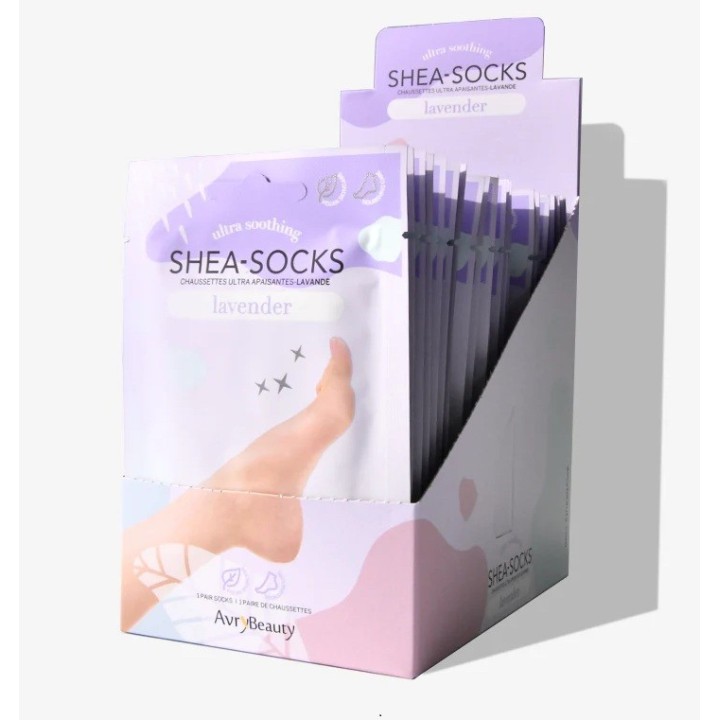 Ultra Soothing SHEA-SOCKS Lavender Box 25 st