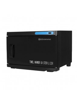 Handdoekverwarmer met UV-C-sterilisator 16 L zwart