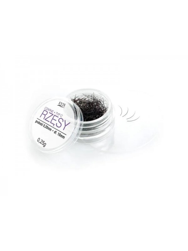 Wimperextensions one by one c 0,20x 10mm 0.25g