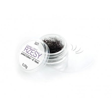 Wimperextensions one by one c 0,20x 10mm 0.25g