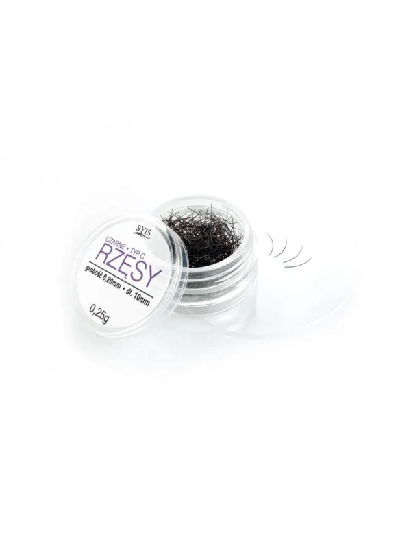 Wimperextensions one by one c 0,15 x 10mm 0.25g