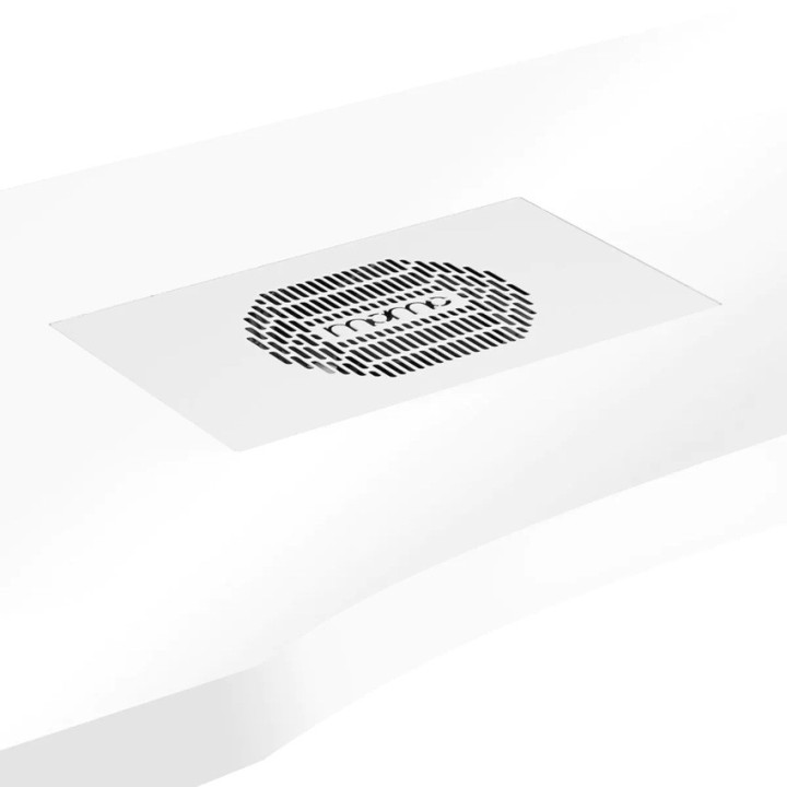 Momo 04-GL Design Nageltafel met stofafzuiging