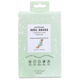 Voesh Moisturizing Heel Socks Mint