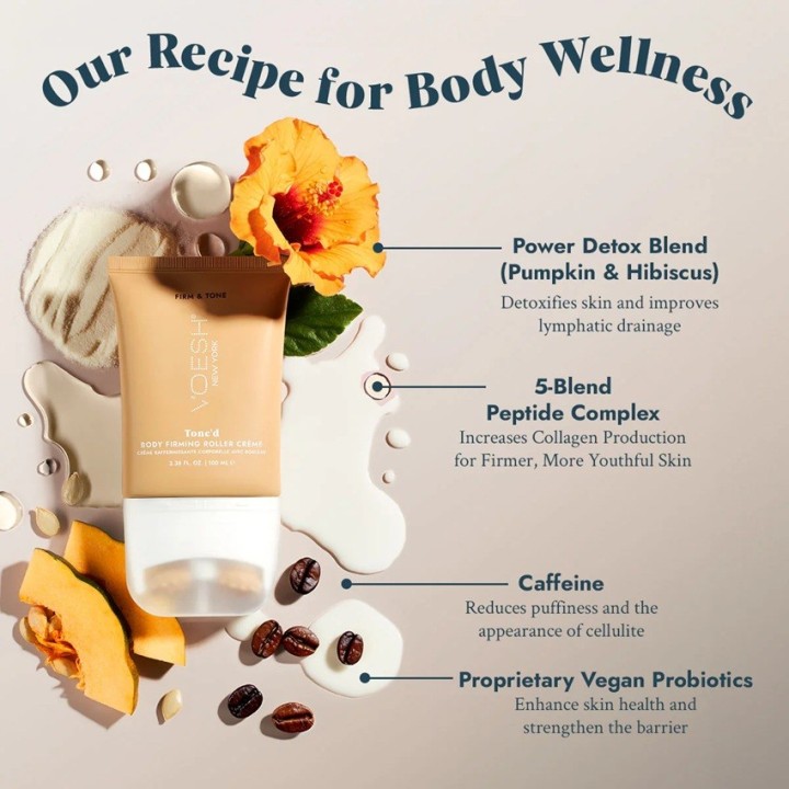 Voesh Tone'd Body Refining Roller Crème