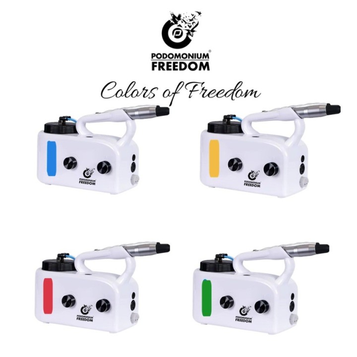 Pedicuremotor Podomonium Freedom Nattechniek met Accu