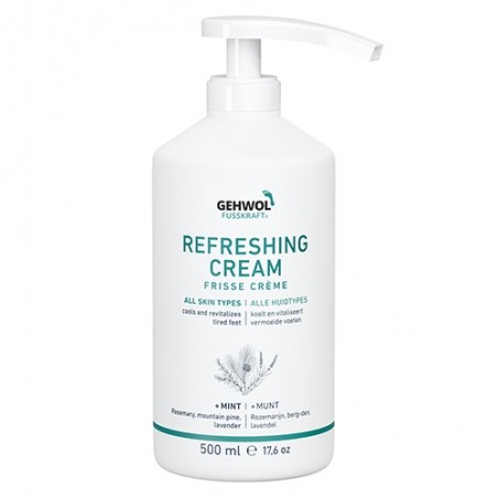 Gehwol Fusskraft Mint Refreshing Cream 500 ml met pomp