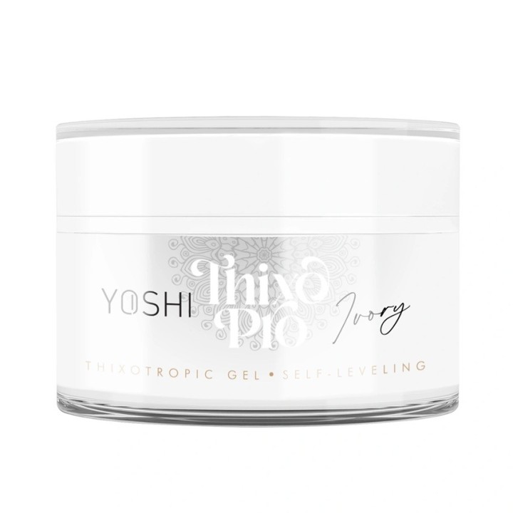 Yoshi Thixo PRO self-leveling builder gel Ivory 15 ml
