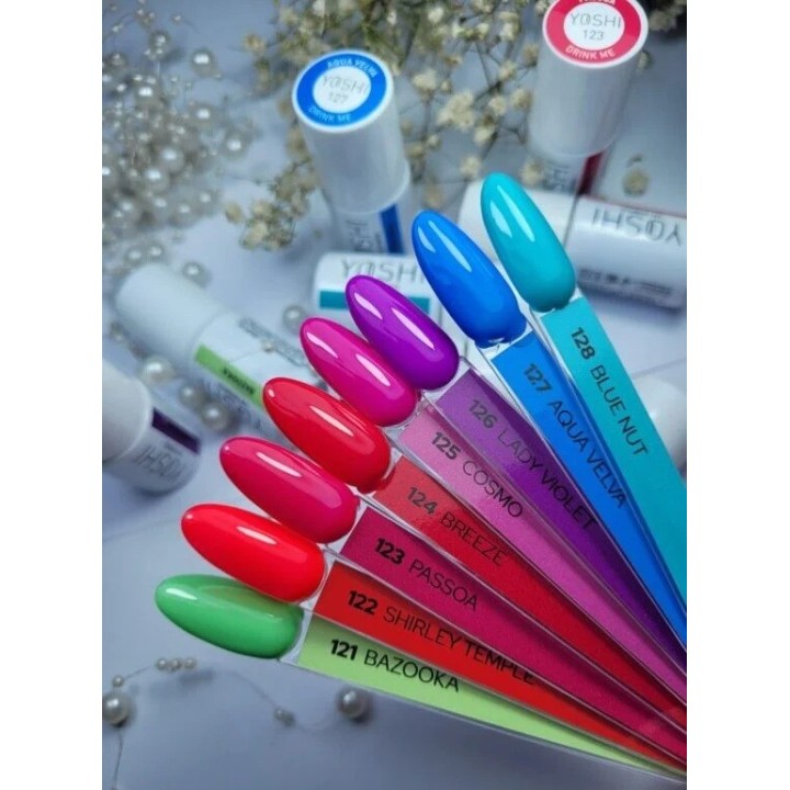 Yoshi Gelpolish Drink Me - Shirley Temple – 122 - 6 ml