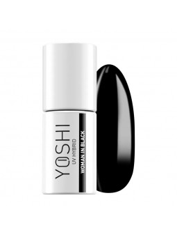 Yoshi Gelpolish Essence – Woman in Black – 605 Zwart - 6 ml