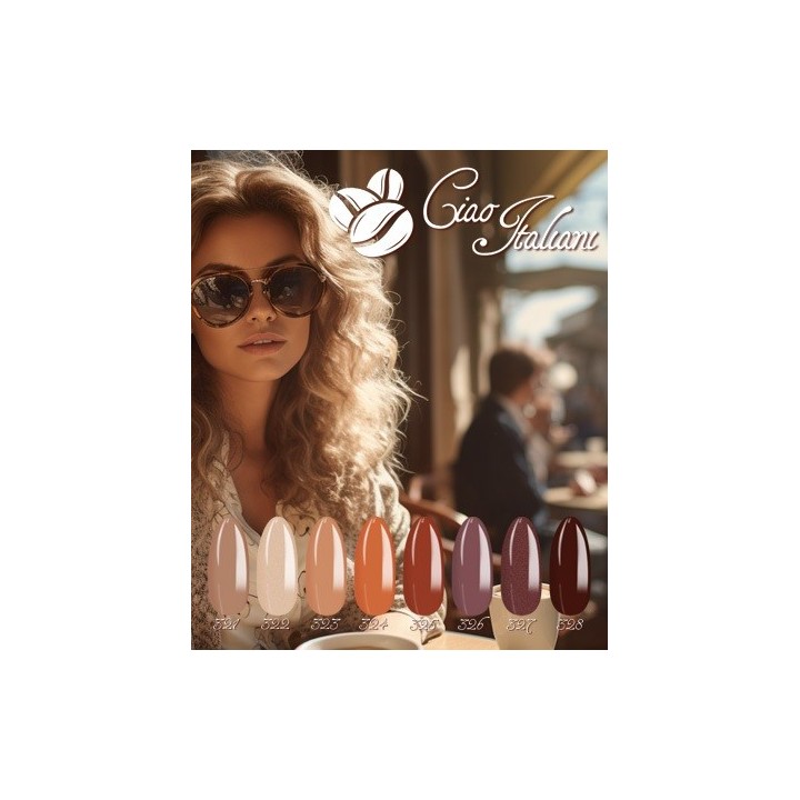 Yoshi Gelpolish Ciao Italiani – Rose Compose – 326 - 6 ml